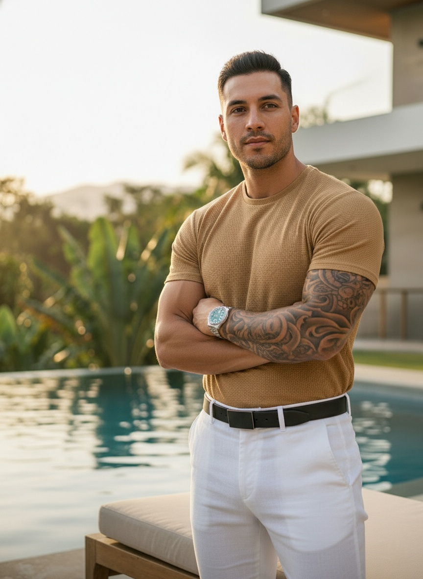 CAMISETA TEXTURIZADA CLAY